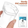 thumbnail image 4 of 1 Set Lanyard Hanging Id Card Holders Vertically Horizontal Name Badge Card Holders, 4 of 6