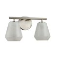 thumbnail image 5 of AC12182BN Artcraft Lighting Brooke - 2 Light Bath Vanity-8 Inch Tall and 14.75 Inch Wide-Brushed Nickel Finish, 5 of 15