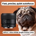 thumbnail image 4 of Sony E 11mm F1.8 APS-C Lente Ultra Gran Angular Paquete con 64GB, 4 of 7