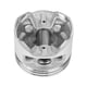 thumbnail image 4 of Pistón de motocicleta, pasador de aluminio de 56 mm y 13 mm Kit de pistón de motocicleta Kit de pistón Uso conveniente, 4 of 9