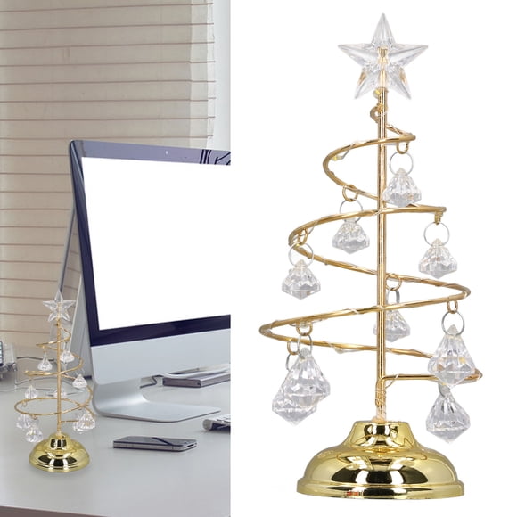 Lámpara LED Para Árbol De NaviDad, Luz Nocturna De Cristal, Ornamental Para Decoración De Dormitorio De Niños