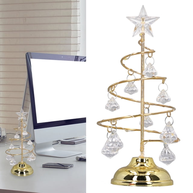 Lámpara LED Para Árbol De NaviDad, Luz Nocturna De Cristal, Ornamental Para Decoración De Dormitorio De Niños