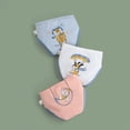thumbnail image 4 of ZACPNCV Little Boys Cartoon Underwear Briefs Animals Pattern Multipacks Briefs Kids Toddler Pack of 3 Breathable Girls Briefs Blue 7-8 Years, 4 of 6