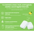thumbnail image 3 of REJODA-Dishwasher Machine Cleaner 12 Tablets - Citrus Scented, 20gram Each Tablet, 3 of 4