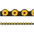 thumbnail image 2 of The Hive Black Floral Deco Trim By Eureka, 2 of 2