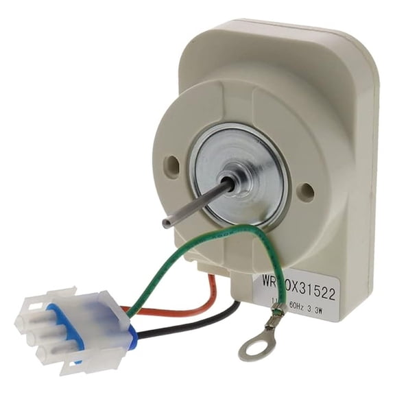 Refrigerator Evaporator Motor WR60X31522 - Replacement for WR60X28783, WR60X28784, WR60X31122 - Fridge Fan Motor for GE Refrigerators - Cooling Fan Motor