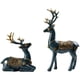 thumbnail image 1 of 2 adornos de escritorio de porche de estilo europeo, muebles de TV para sala de estar y decoraciones de ciervos, decoraciones de escritorio modernas y simples, adornos de ciervos de la suerte de dos p, 1 of 5
