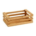 thumbnail image 2 of Organizador de cajones de madera, versátil, diseño retro, decoración, caja de almacenamiento nido decorativa para estante de verduras, estilo granja, 315 cm x 195 cm x 11 cm, 2 of 9