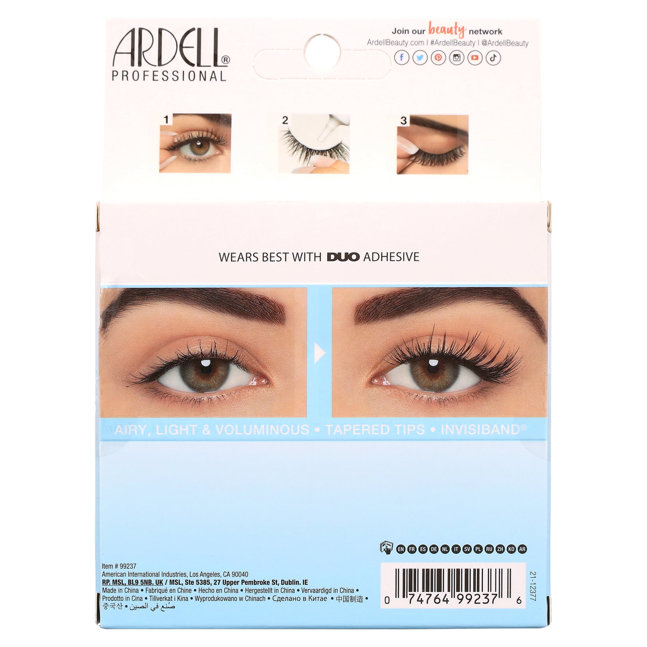 Ardell Lash Light As Air, 522, 4 Pairs