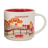 Starbucks You Are Here Series Chongqing Ceramic Mug, 14 Oz