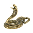 thumbnail image 3 of Escultura de Serpientes de Latón Figura de Animales en Miniatura 2025 Estatua de Serpiente de año Nuevo Chino para La Entrada Del Festival de Primaver, 3 of 9