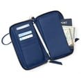 thumbnail image 4 of Motile™ Commuter Wallet with 3,000 Mah Qi Certified Wireless Powerbank, Navy, 4 of 8