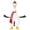 #11-Christmas Snowman-Red, variant on 23 Inch Porch Goose Outfits with Dress,Hat and Scarf,Plaid Heart Gooses Clothing for Lawn,Patio Yard, Winter and Christmas Decor