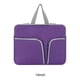 thumbnail image 4 of Cateissary Funda para portátil con asa, funda para ordenador, bolsa de transporte de viaje portátil, compartimentos protectores, almacenamiento Relojes inteligentes Violeta 14 pulgadas, 4 of 6