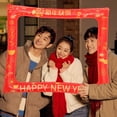 thumbnail image 3 of OUNONA Red Inflatable PVC Photo Frame for New Year Party, Photo Booth Props and Celebration Decoration, 3 of 8