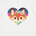 thumbnail image 4 of Inktastic Fox Lover Heart Cute for Girls Girls Baby T-Shirt, 4 of 5