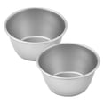 thumbnail image 3 of MRLESS Set of 2 Round Nonstick Baking Molds for Tarts, Muffins, Cakes, Desserts & Reusable Pudding Cups for Home Baking, 3 of 9