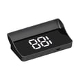 thumbnail image 4 of Bunblic Car HUD Head up Speed Meter Display Digital Speed Time Auto Multifunctional Modern Speedometer for Trucks Buses White KMH, 4 of 8