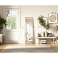thumbnail image 2 of Elegant D?cor Contour Metal Rectangle Mirror 18x60 in Brass, 2 of 9