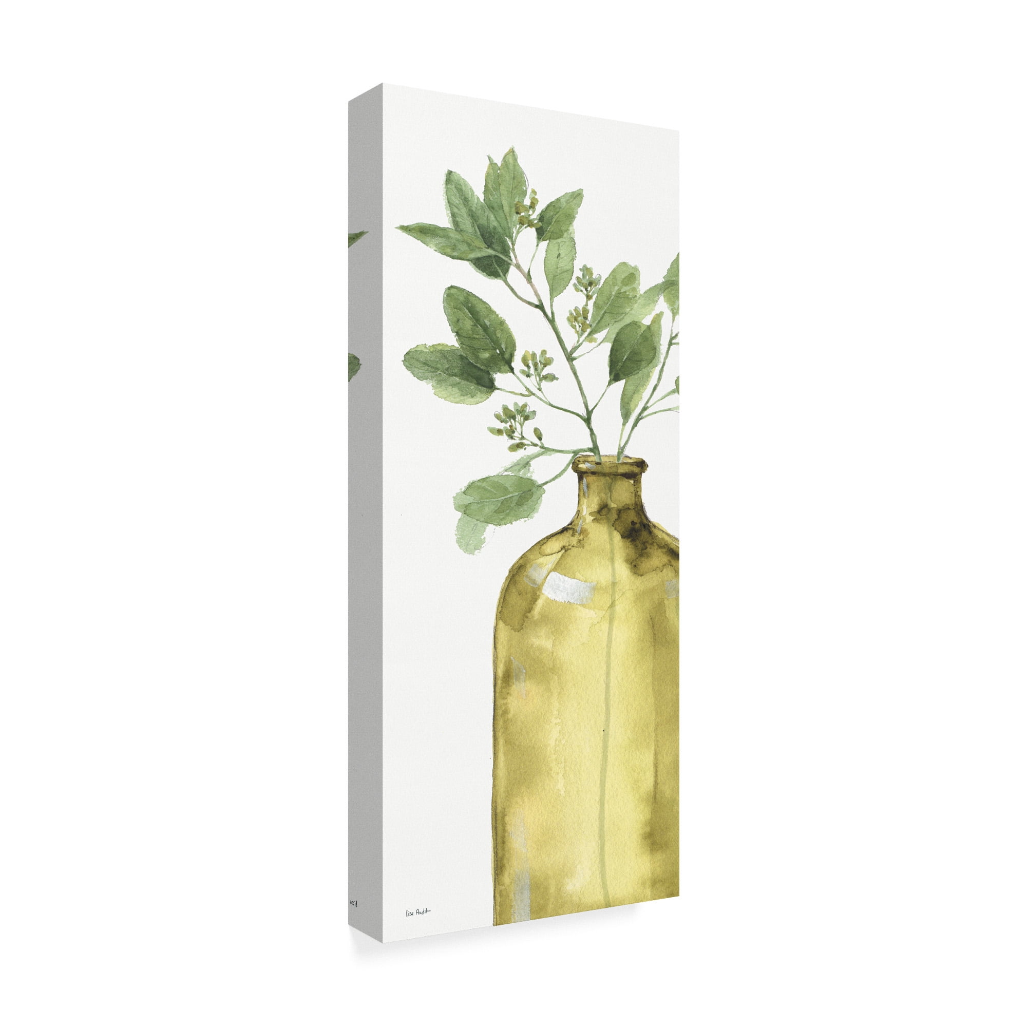 Trademark Fine Art 'Mixed Greens LXXXIV' Canvas Art by Lisa Audit