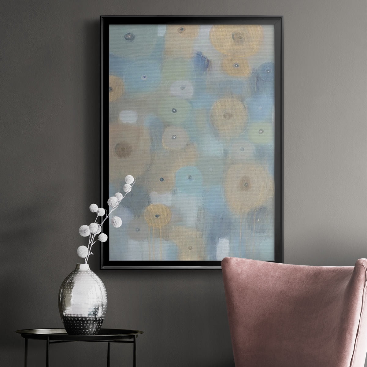 Spinning Wheels II Premium Framed Print, in Gold, Black, or Silver - Ready to Hang