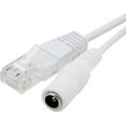 thumbnail image 3 of Hweilai 1 Pair Power over Ethernet Passive PoE RJ45 Adapter + 5V 12V 24V 48V Splitter Kit (White), 3 of 3