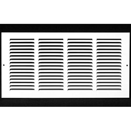 16w X 8h Steel Return Air Grilles - Sidewall and Ceiling - HVAC Duct  Cover - White [Outer Dimensions: 17.75w X 9.75h] | Walmart Canada
