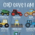 thumbnail image 6 of zaveiop Christian Shirt for Boys God Says I Am Toddler Kids Bible Verse Jesus T-Shirt Dino Trucks Graphic Tops 18M-6T (Z03-Navy, 4-5 Years), 6 of 7