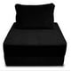 thumbnail image 3 of Sofá Cama Individual Plegable + Cojín Espacio Optimizado Black, 3 of 6