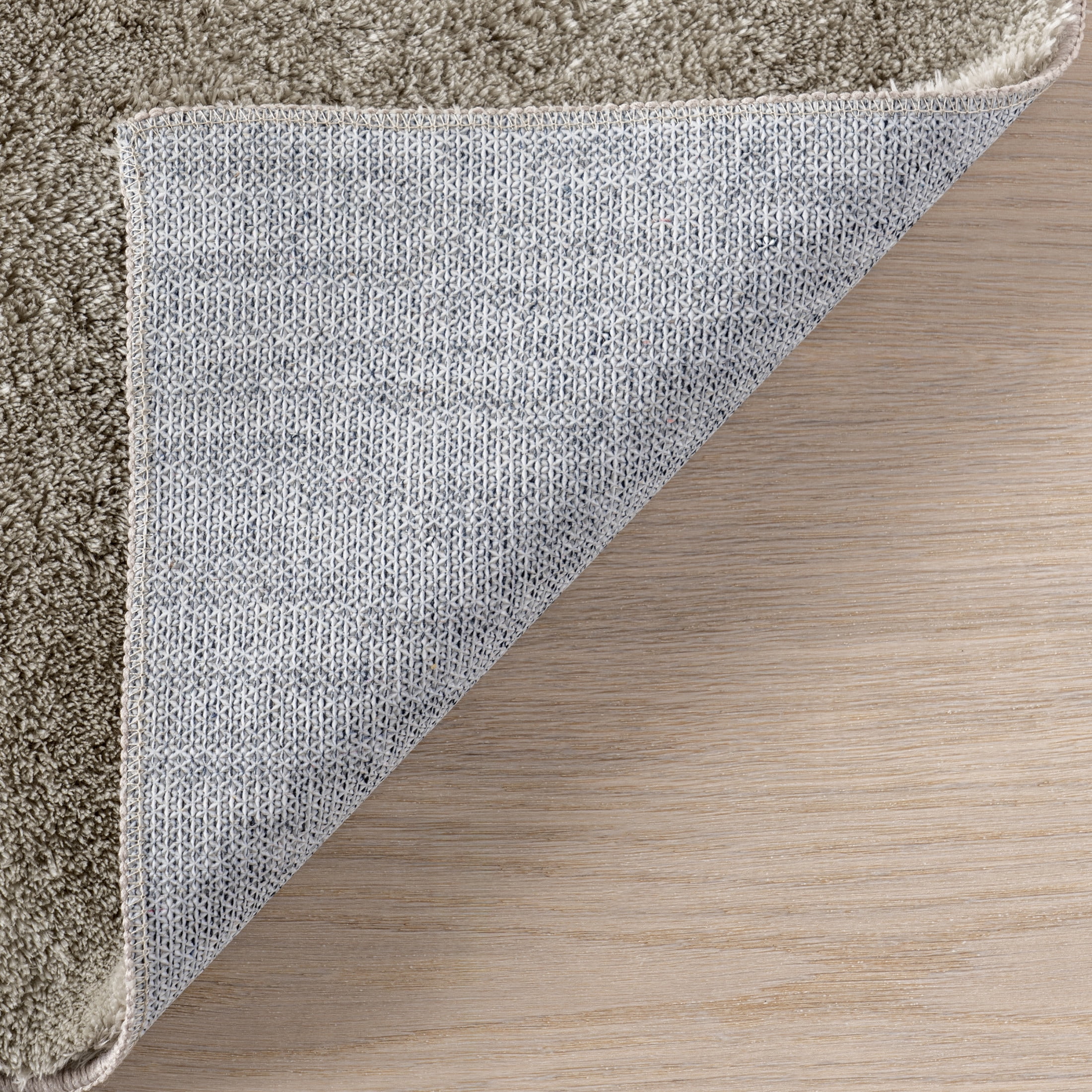 nuLOOM Loni SuperiorWash Solid Machine Washable Shag Area Rug, 2' x 3', Loni Beige