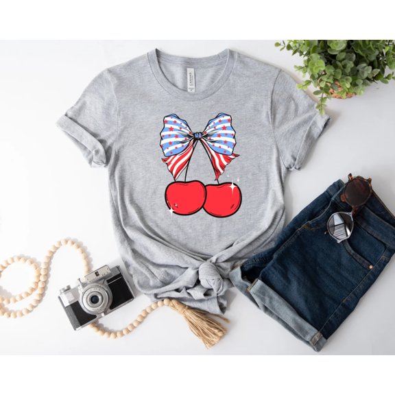 COQUETTE 4TH OF JULY Graphic Short sleeve T-Shirt