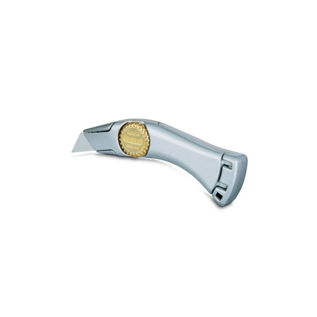 Cuchillo Stanley Titan 1-10-550 con hoja fija plateada 17,5 cm