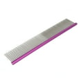 thumbnail image 4 of Pet Steel Comb, Stainless Steel Grooming Comb, Prevents Static Dog Grooming Comb for Shedding Tangles, Knots, Mats, Professional Grooming Tool for Long and Short Haired Dog, 4 of 7