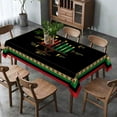 thumbnail image 4 of Kwanzaa Tablecloth Kinara African American Harvest Festival Table Cloth Cover Decoration Kitchen Dining Room Home Table Decor - 60×84inch, 4 of 5
