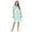 Mint, variant on Casual Nights Women's Short Sleeve Nightgown Lace V-Neck Sleepshirt Night Dress
