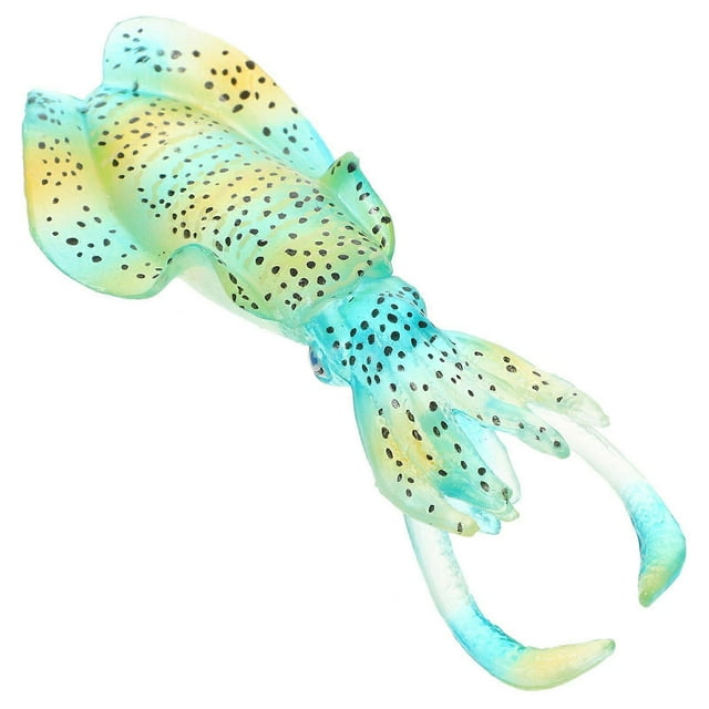 Squid Figurine Model Toy Squid Model Figurine Realistic Simulation Squid Model
