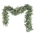 thumbnail image 2 of LShunze Artificial Eucalyptus Garland Fake Eucalyptus Greenery Garland Faux Hanging Plants Artificial Vines, 70.87in/Strand for Wedding Backdrop Arch Wall Table Party Outdoor Festival Decor, 2 of 8