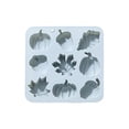 thumbnail image 1 of 9 moldes de silicona con forma de hojas de calabaza y frutas para pasteles de chocolate con temática otoñal., 1 of 1