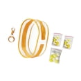 thumbnail image 4 of Bolsa de exhibición de figuras transparente con llavero, estuche de exhibición para figuras, para muñecos de peluche de 15 cm, bolsa de almacenamiento amarillo, 4 of 8