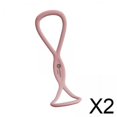 thumbnail image 1 of Banda de resistencia,Ejercicio Banda de resistencia en forma de 8 brazo hombro,Banda de fitness Banda de tubo para piernas Mujeres Hombres Pilato,Entrenamiento de fuerza de Entrenamiento, 1 of 8