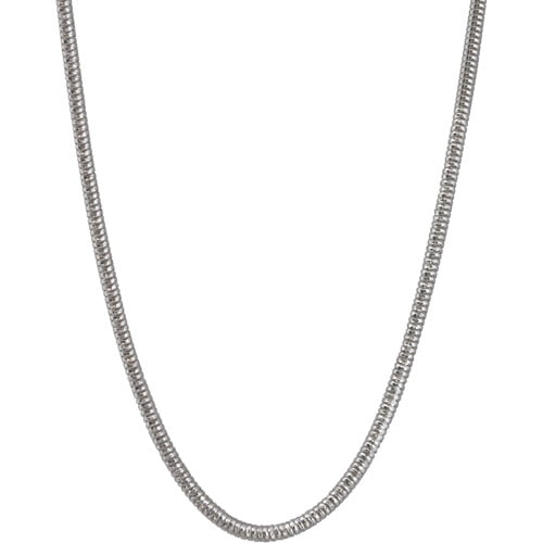 Sterling Silver Snake Chain 1.5mm 18" solid uk made Chain Free P/P 