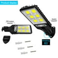 thumbnail image 6 of Solar Street Light, IP65 Waterproof Outdoor Solar Powered B Street Lights With Motion Sensor LED Security Flo-od Light For Parking Lot, Drive-way., 6 of 7