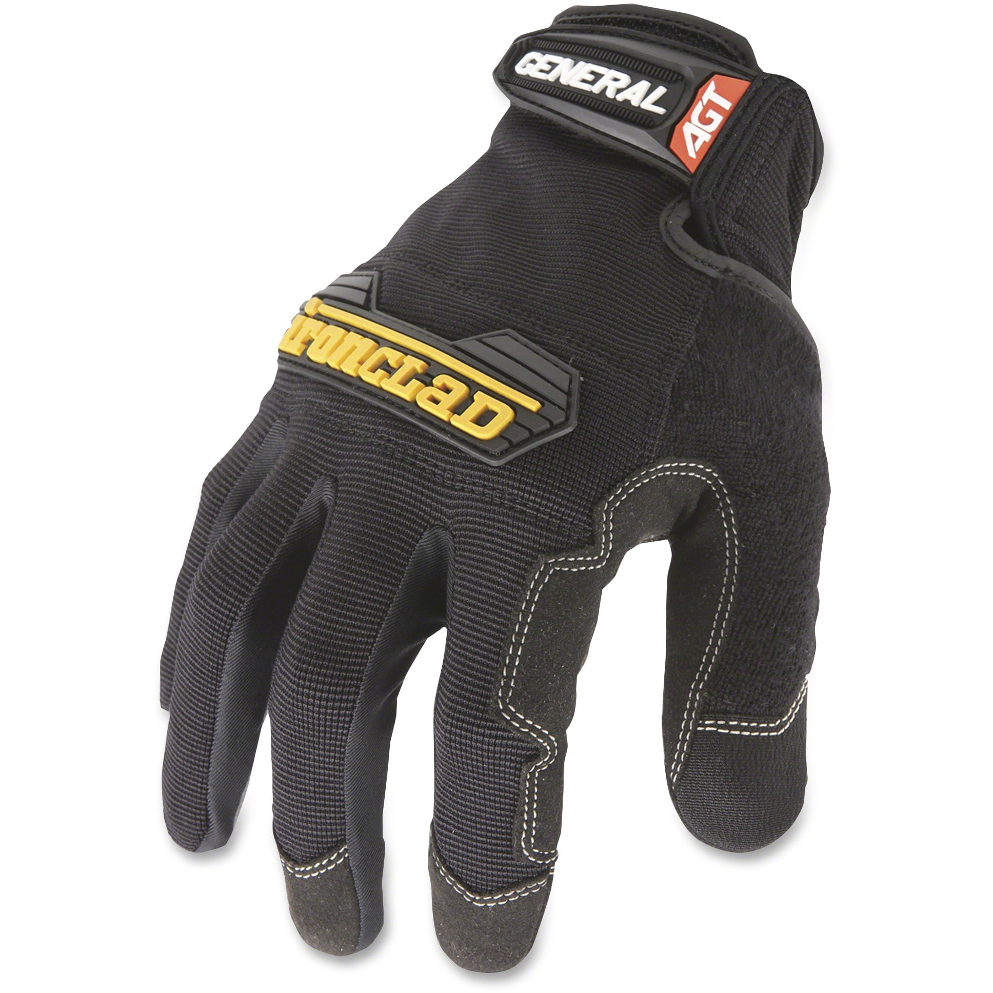Ironclad General Utility Gloves, Black, 2 Pair (Quantity) by IRONCLAD PERFORMANCE WEAR