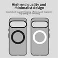 thumbnail image 2 of For Google Pixel 9 Pro XL 6.8" Case ,[Compatible with MagSafe] Cute Candy Color Drop Protection Slim Anti-Slip Shockproof Magnetic Phone Case,Black, 2 of 7