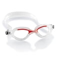 thumbnail image 2 of Goggle Cressi Flash Adulto Claro/Rojo Lente Claro, 2 of 2