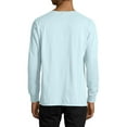 thumbnail image 4 of Hanes Comfortwash Garment Dyed Long Sleeve Tee Shirt with Pocket, Men's Sizes S-3XL, 4 of 6