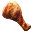 thumbnail image 1 of 3d Chicken Leg Pillow Plush Toy Simulation Fried Chicken Baby Stuffed Toy, 1 of 3