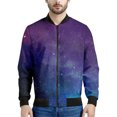 thumbnail image 3 of Sudadera con cremallera unisex con estampado 3D de galaxia y espacio psicodélico de moda Harajuku, ropa de gran tamaño para hombre, 3 of 5
