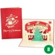 thumbnail image 1 of Navidad 3D Pop-up tarjetas de felicitación pintura de diamantes Navidad tarjeta postal para Halloween Feliz Navidad Año nuevo regalo, 1 of 4