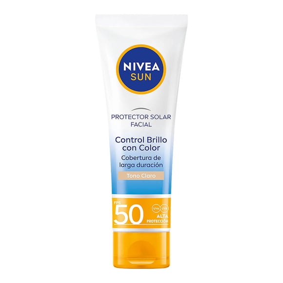Protector solar facial Nivea Nivea Sun fps 50+ efecto matificante 50 ml